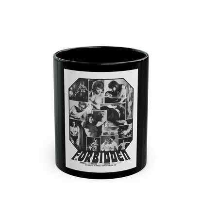 FORBIDDEN 1984 Movie Poster - Black Coffee Mug-11oz-The Sticker Space