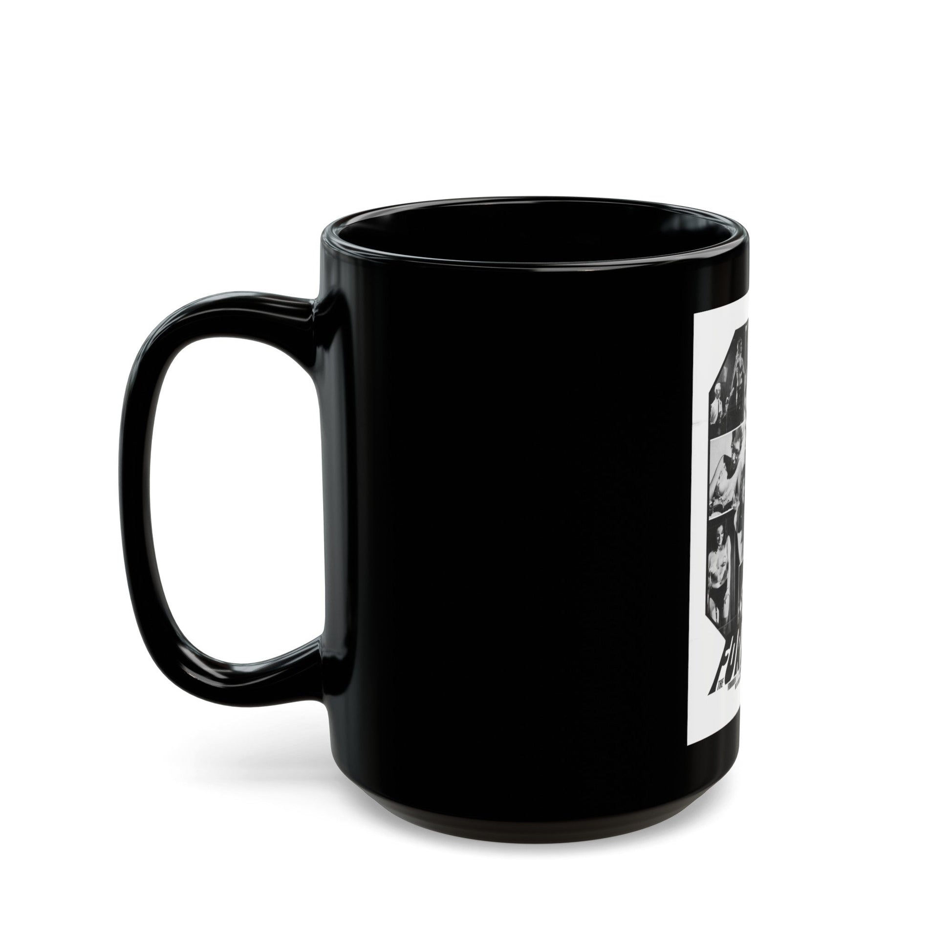 FORBIDDEN 1984 Movie Poster - Black Coffee Mug-The Sticker Space