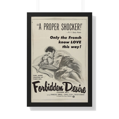 FORBIDDEN DESIRE 1955 - Framed Movie Poster-20" x 30"-The Sticker Space