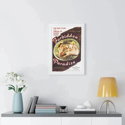 FORBIDDEN PARADISE 1958 - Framed Movie Poster - The Sticker Space