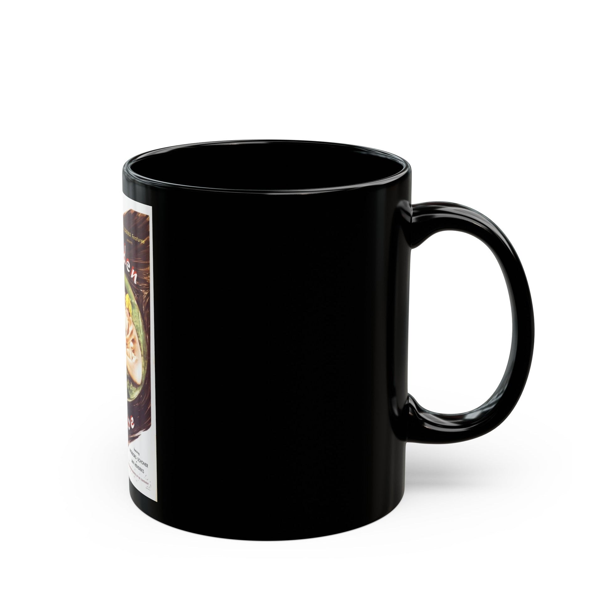 FORBIDDEN PARADISE 1958 Movie Poster - Black Coffee Mug-The Sticker Space