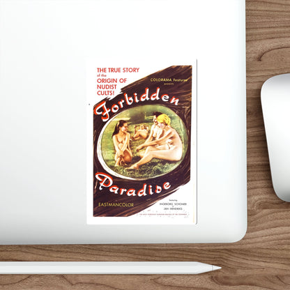 FORBIDDEN PARADISE 1958 Movie Poster STICKER Vinyl Die-Cut Decal-The Sticker Space