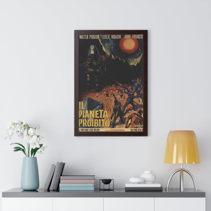 FORBIDDEN PLANET 1956 - Framed Movie Poster-The Sticker Space