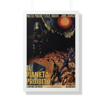 FORBIDDEN PLANET 1956 - Framed Movie Poster-20" x 30"-The Sticker Space