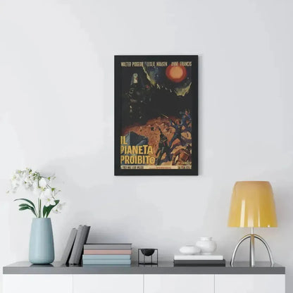 FORBIDDEN PLANET 1956 - Framed Movie Poster - The Sticker Space