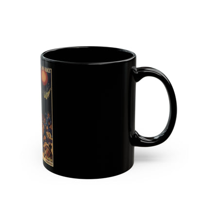 FORBIDDEN PLANET 1956 Movie Poster - Black Coffee Mug-The Sticker Space