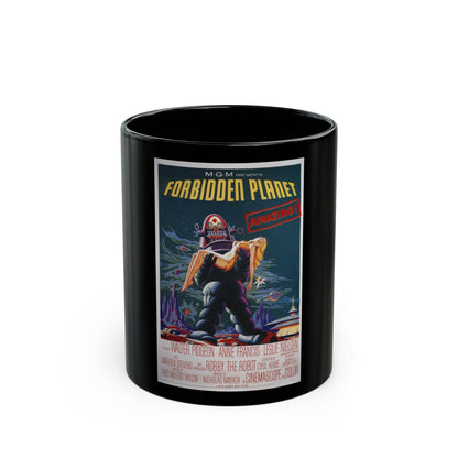 FORBIDDEN PLANET (2) 1956 Movie Poster - Black Coffee Mug-11oz-The Sticker Space