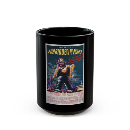 FORBIDDEN PLANET (2) 1956 Movie Poster - Black Coffee Mug-15oz-The Sticker Space