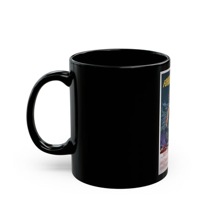 FORBIDDEN PLANET (2) 1956 Movie Poster - Black Coffee Mug-The Sticker Space