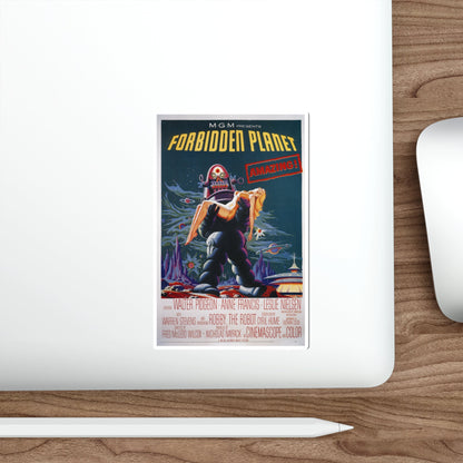 FORBIDDEN PLANET (2) 1956 Movie Poster STICKER Vinyl Die-Cut Decal-The Sticker Space