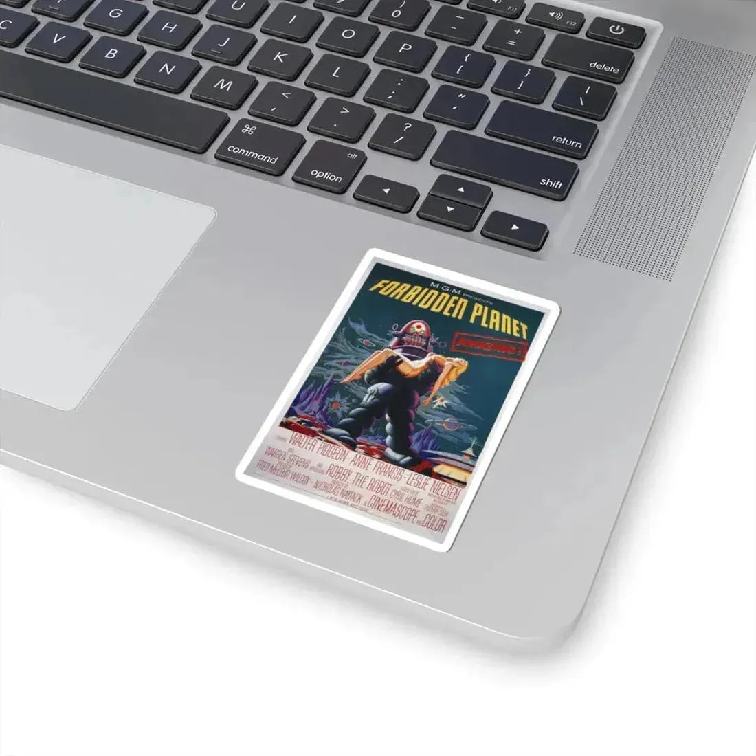 FORBIDDEN PLANET (2) 1956 Movie Poster - STICKER Vinyl Kiss-Cut Decal - The Sticker Space