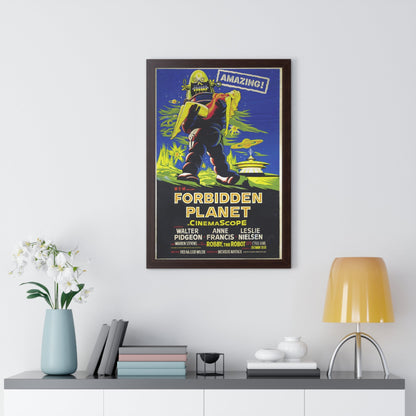 FORBIDDEN PLANET (3) 1956 - Framed Movie Poster-The Sticker Space