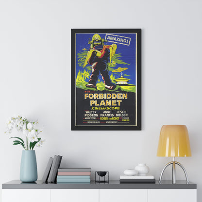 FORBIDDEN PLANET (3) 1956 - Framed Movie Poster-The Sticker Space