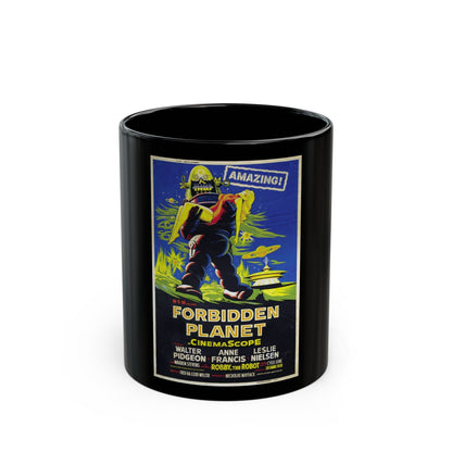 FORBIDDEN PLANET (3) 1956 Movie Poster - Black Coffee Mug-11oz-The Sticker Space