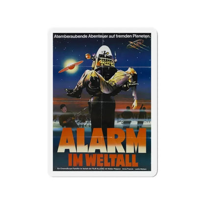 FORBIDDEN PLANET (GERMAN) 1956 Movie Poster - Refrigerator Magnet 3 Inch - The Sticker Space