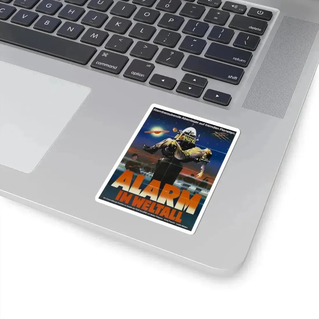 FORBIDDEN PLANET (GERMAN) 1956 Movie Poster - STICKER Vinyl Kiss-Cut Decal - The Sticker Space