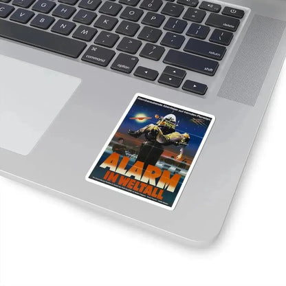 FORBIDDEN PLANET (GERMAN) 1956 Movie Poster - STICKER Vinyl Kiss-Cut Decal - The Sticker Space