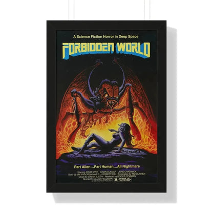FORBIDDEN WORLD (MUTANT) 1982 - Framed Movie Poster - The Sticker Space
