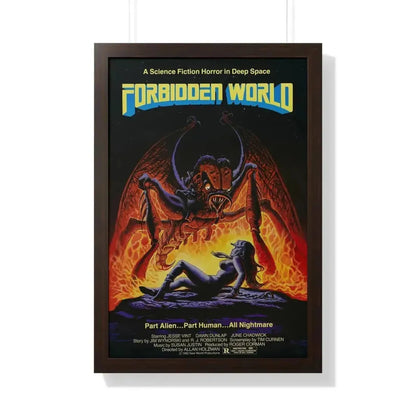 FORBIDDEN WORLD (MUTANT) 1982 - Framed Movie Poster - The Sticker Space