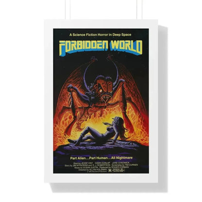 FORBIDDEN WORLD (MUTANT) 1982 - Framed Movie Poster - The Sticker Space