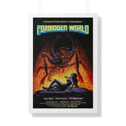 FORBIDDEN WORLD (MUTANT) 1982 - Framed Movie Poster - The Sticker Space