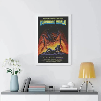 FORBIDDEN WORLD (MUTANT) 1982 - Framed Movie Poster - The Sticker Space
