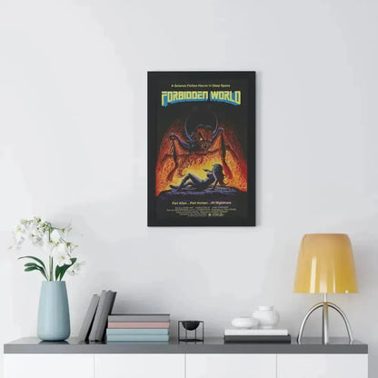 FORBIDDEN WORLD (MUTANT) 1982 - Framed Movie Poster - The Sticker Space