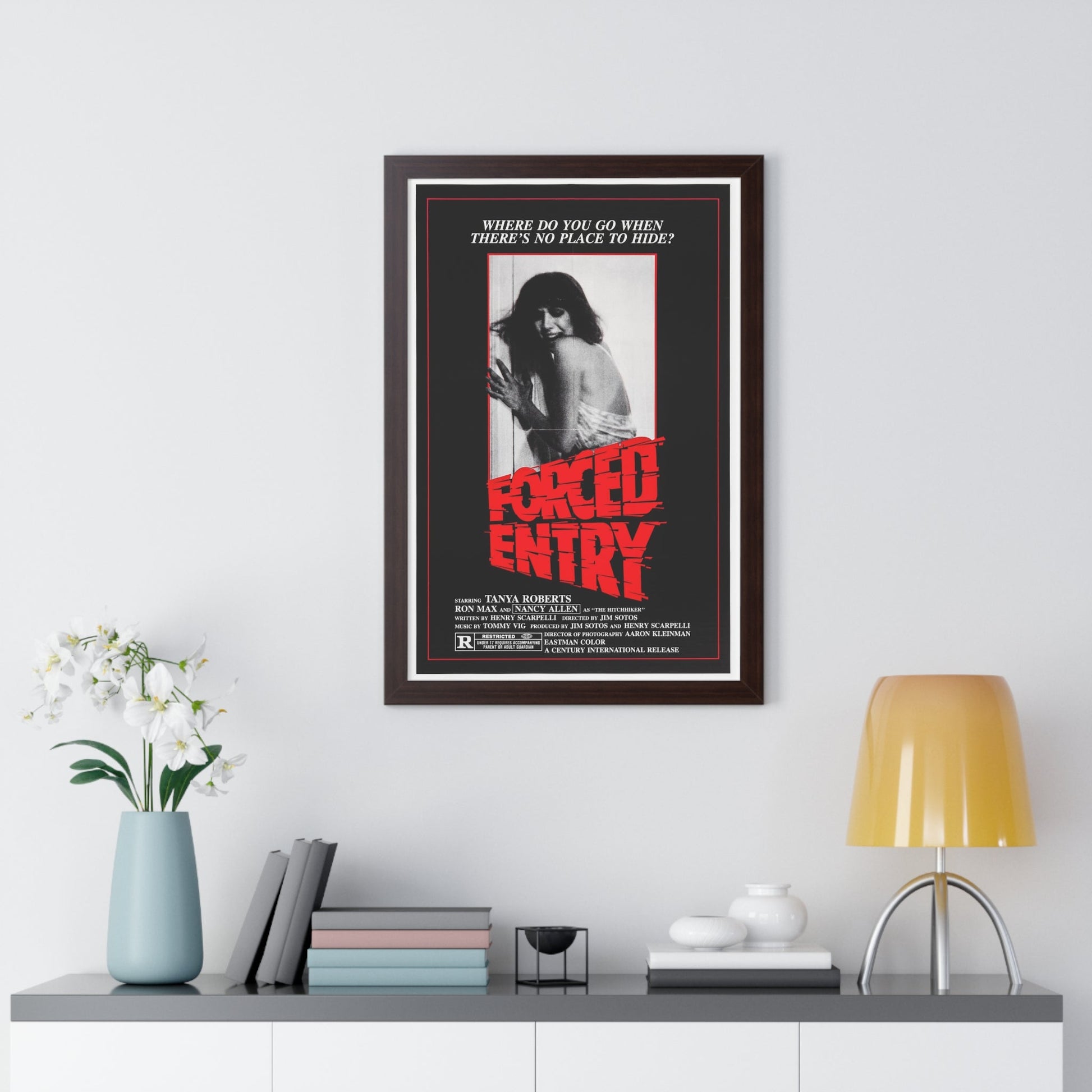 FORCED ENTRY 1975 - Framed Movie Poster-The Sticker Space