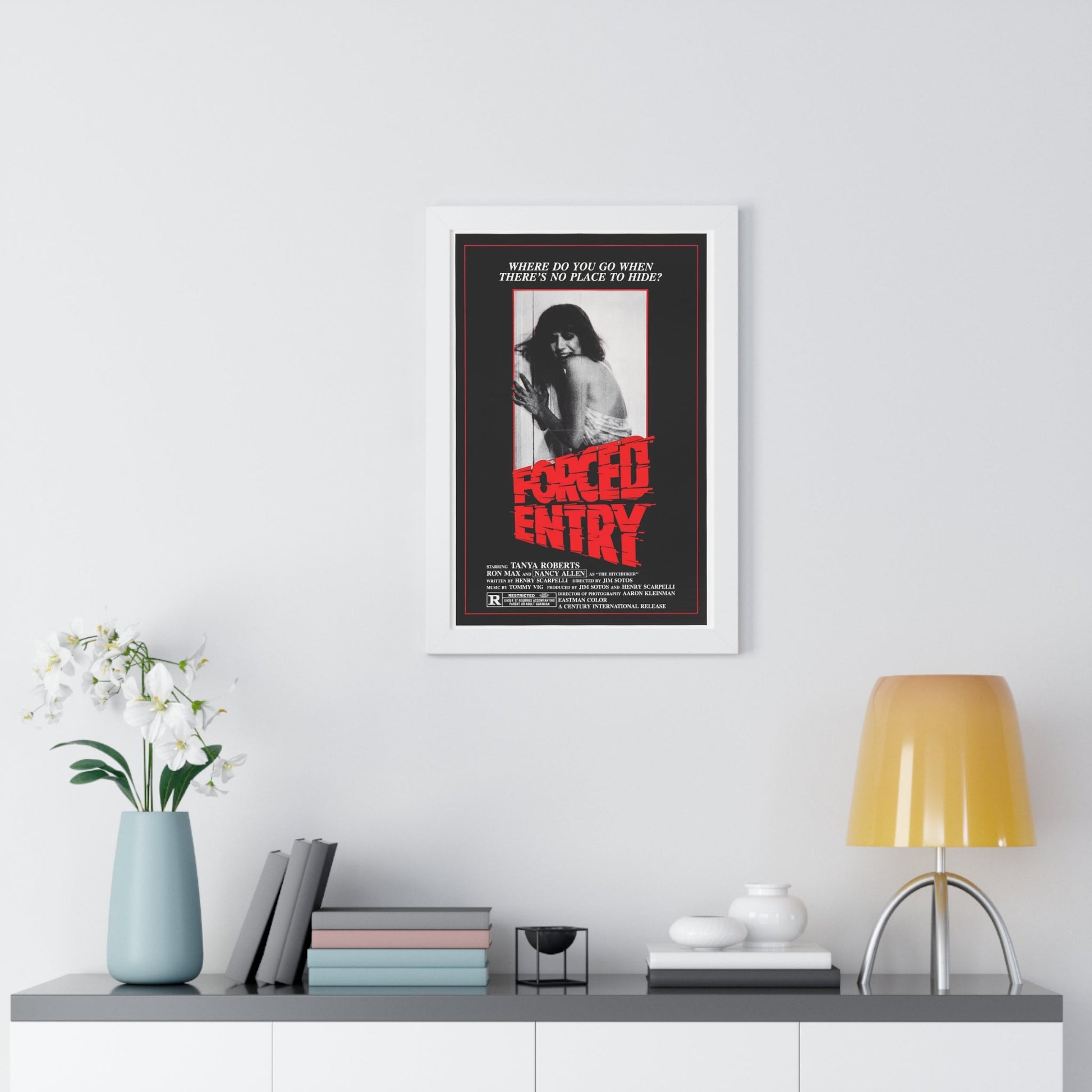 FORCED ENTRY 1975 - Framed Movie Poster-The Sticker Space