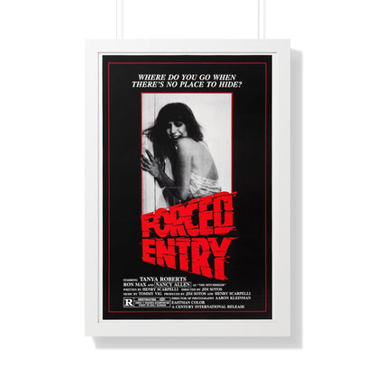 FORCED ENTRY 1975 - Framed Movie Poster-20" x 30"-The Sticker Space