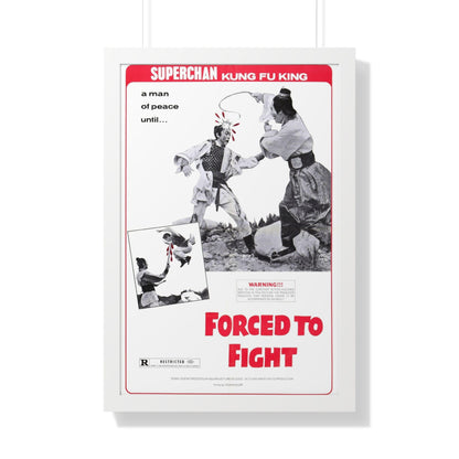 FORCED TO FIGHT 1971 - Framed Movie Poster-20" x 30"-The Sticker Space