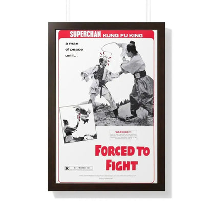 FORCED TO FIGHT 1971 - Framed Movie Poster - The Sticker Space
