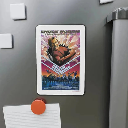 FORCED VENGEANCE 1982 Movie Poster - Refrigerator Magnet - The Sticker Space
