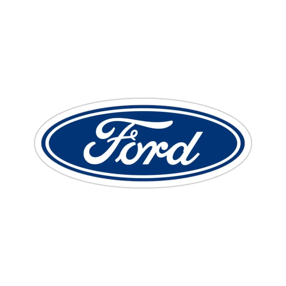 Ford Car Logo STICKER Vinyl Die-Cut Decal - The Sticker Space