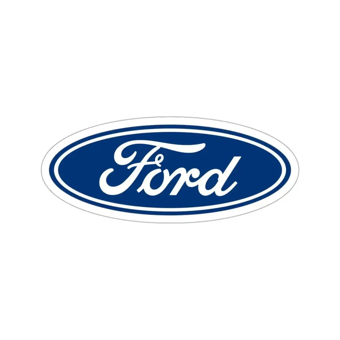 Ford Car Logo STICKER Vinyl Die-Cut Decal - The Sticker Space