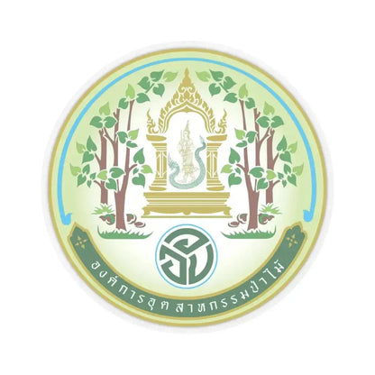Forest Industry Organization (Thailand) STICKER Vinyl Kiss-Cut Decal 6 Inch Transparent - The Sticker Space