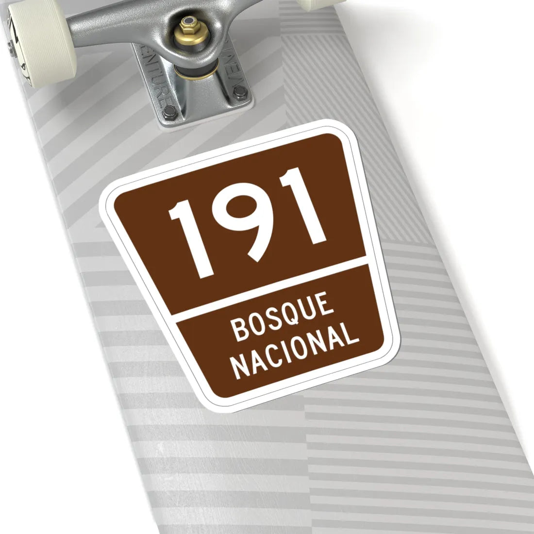 Forest Route 191 Puerto Rico (Puerto Rico) (Road Sign) STICKER Vinyl Kiss-Cut Decal - The Sticker Space