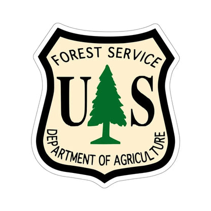 Forest Service Dept of Agriculture STICKER Vinyl Die-Cut Decal - The Sticker Space