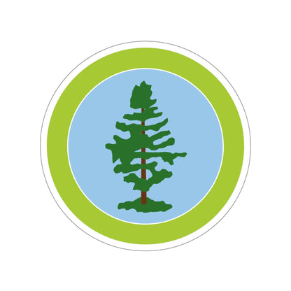 Forestry (Boy Scouts Merit Badge) STICKER Vinyl Die-Cut Decal-6 Inch-The Sticker Space