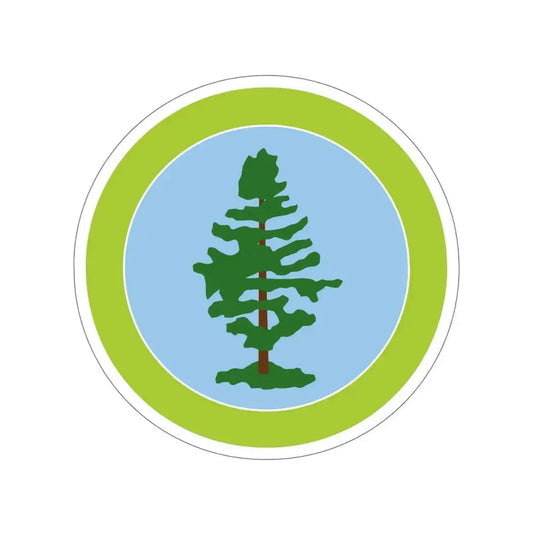 Forestry (Boy Scouts Merit Badge) STICKER Vinyl Die-Cut Decal 6 Inch - The Sticker Space