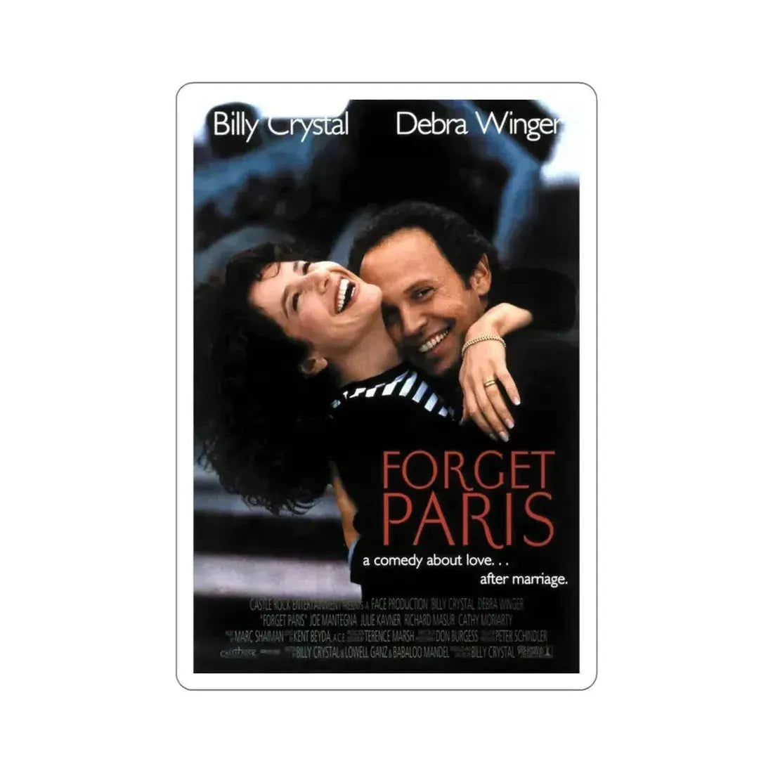 Forget Paris 1995 Movie Poster STICKER Vinyl Die-Cut Decal 5 Inch - The Sticker Space