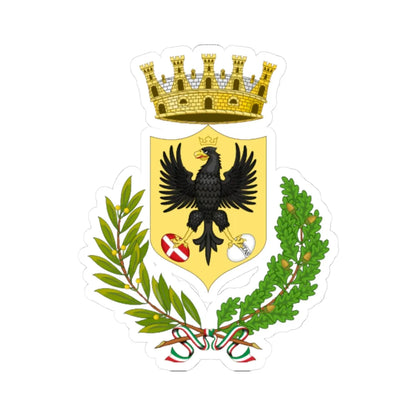 Forlì-Stemma (Italy) (Coat of Arms) STICKER Vinyl Kiss-Cut Decal 3 Inch White - The Sticker Space