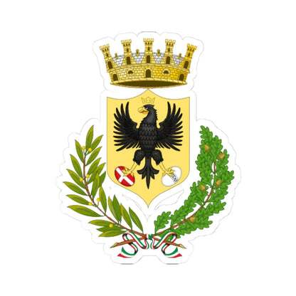 Forlì-Stemma (Italy) (Coat of Arms) STICKER Vinyl Kiss-Cut Decal 4 Inch White - The Sticker Space