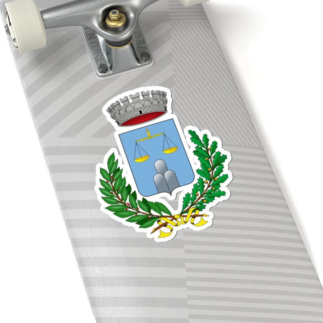 Formazza-Stemma (Italy) (Coat of Arms) STICKER Vinyl Kiss-Cut Decal - The Sticker Space