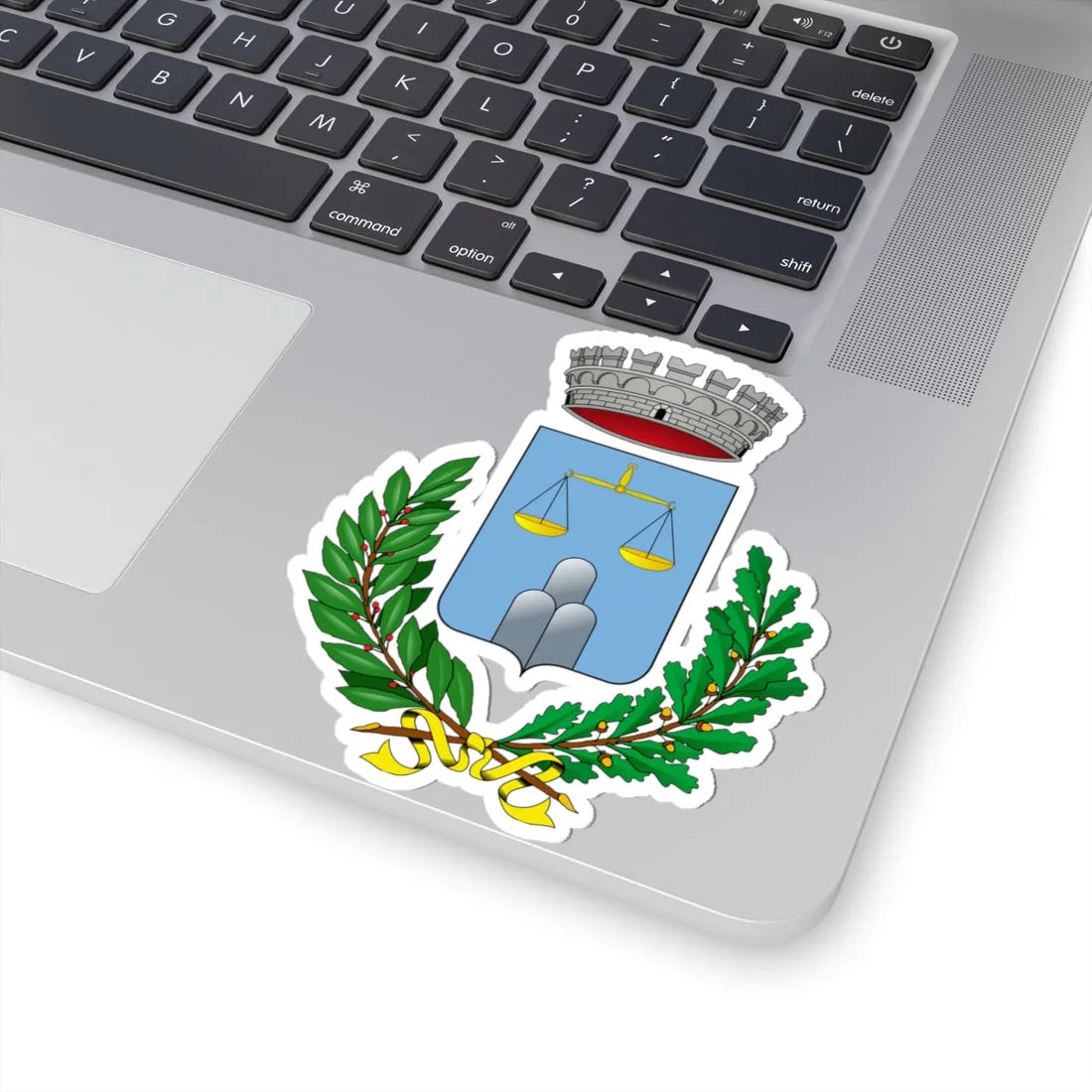 Formazza-Stemma (Italy) (Coat of Arms) STICKER Vinyl Kiss-Cut Decal - The Sticker Space