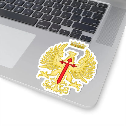 Former Emblem of the Spanish Army 1943-1975 (Spain) (Coat of Arms) STICKER Vinyl Kiss-Cut Decal - The Sticker Space