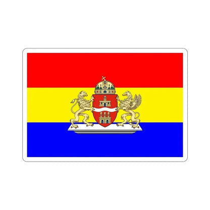 Former Flag of Budapest STICKER Vinyl Die-Cut Decal 6 Inch - The Sticker Space