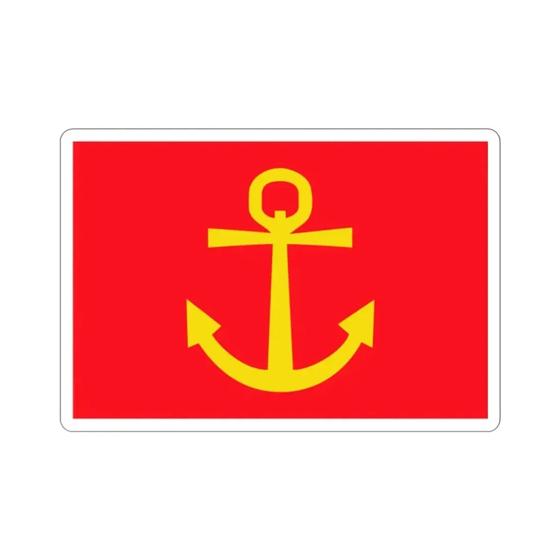 Former flag of Narvik Nordland Norway STICKER Vinyl Die-Cut Decal 2 Inch - The Sticker Space