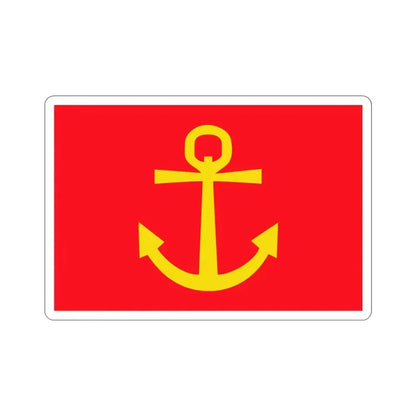 Former flag of Narvik Nordland Norway STICKER Vinyl Die-Cut Decal 3 Inch - The Sticker Space