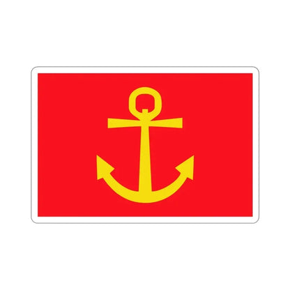 Former flag of Narvik Nordland Norway STICKER Vinyl Die-Cut Decal - The Sticker Space